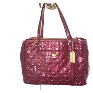 Coach purse - red